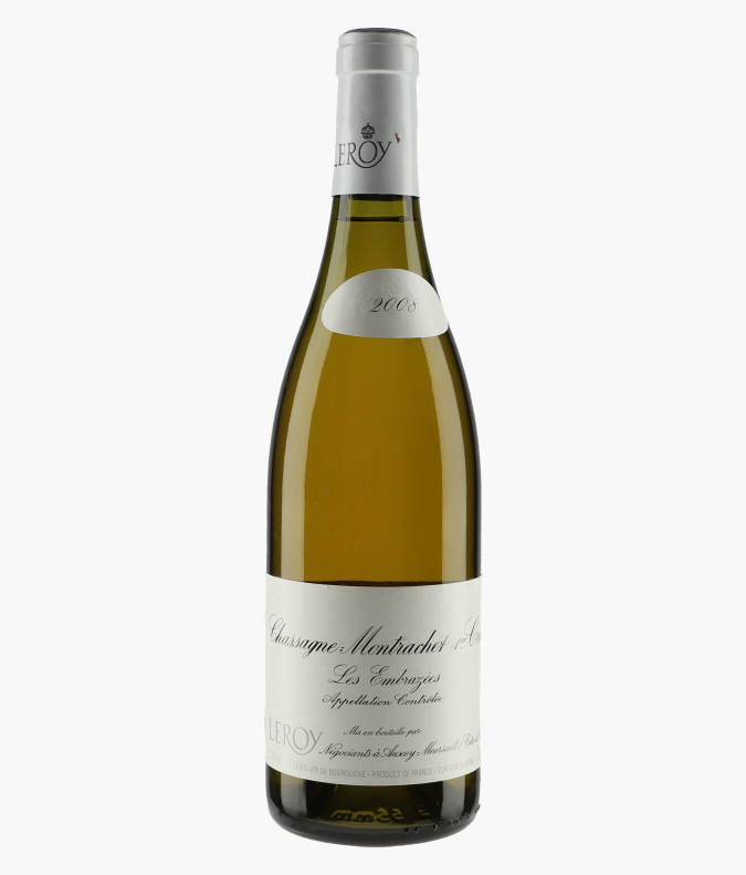 Chassagne-Montrachet 1er Cru Les Embrazées 2008LEROY MAISON