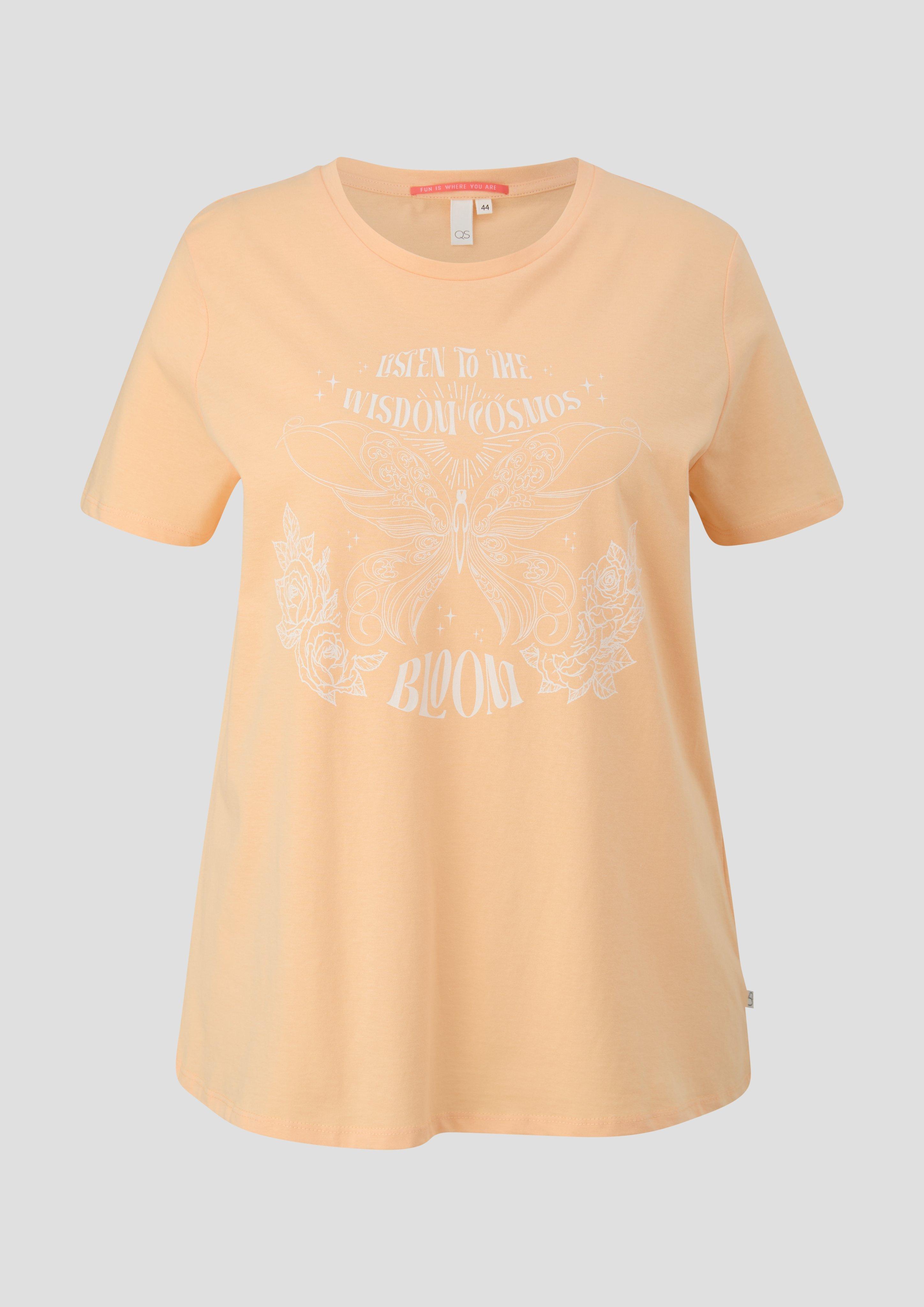 T-Shirt mit Frontprint  2151455-21D0