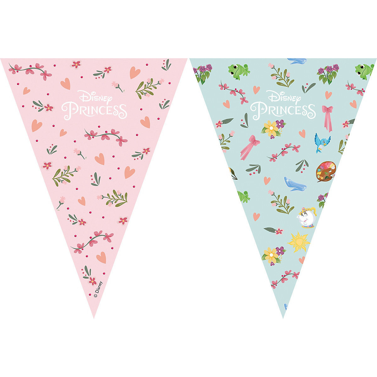 Girlande Wimpelkette   Princess Dare to Dream, 2,3 m