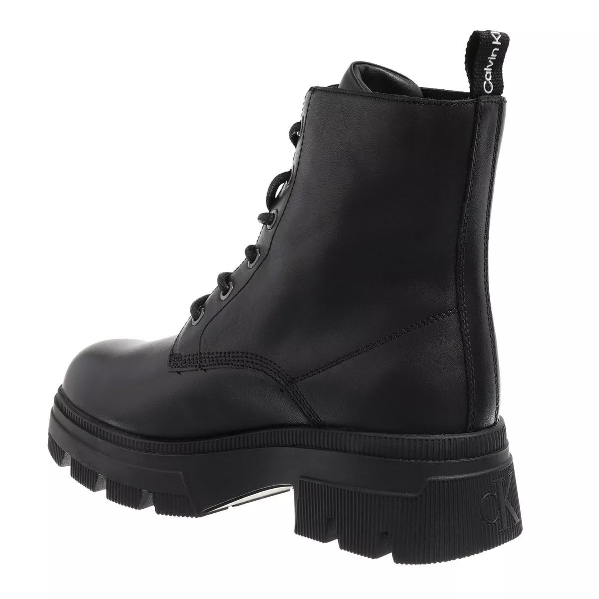 CALVIN KLEIN Stiefeletten schwarz CHUNKY COMBAT LACEUP BOOT