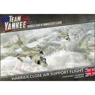 British Harrier Flight