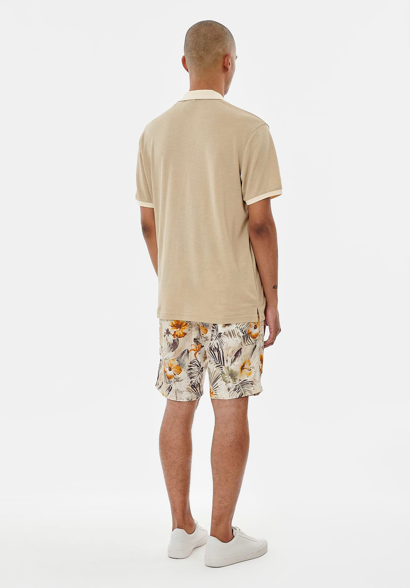 SHRI   Polo beige Homme