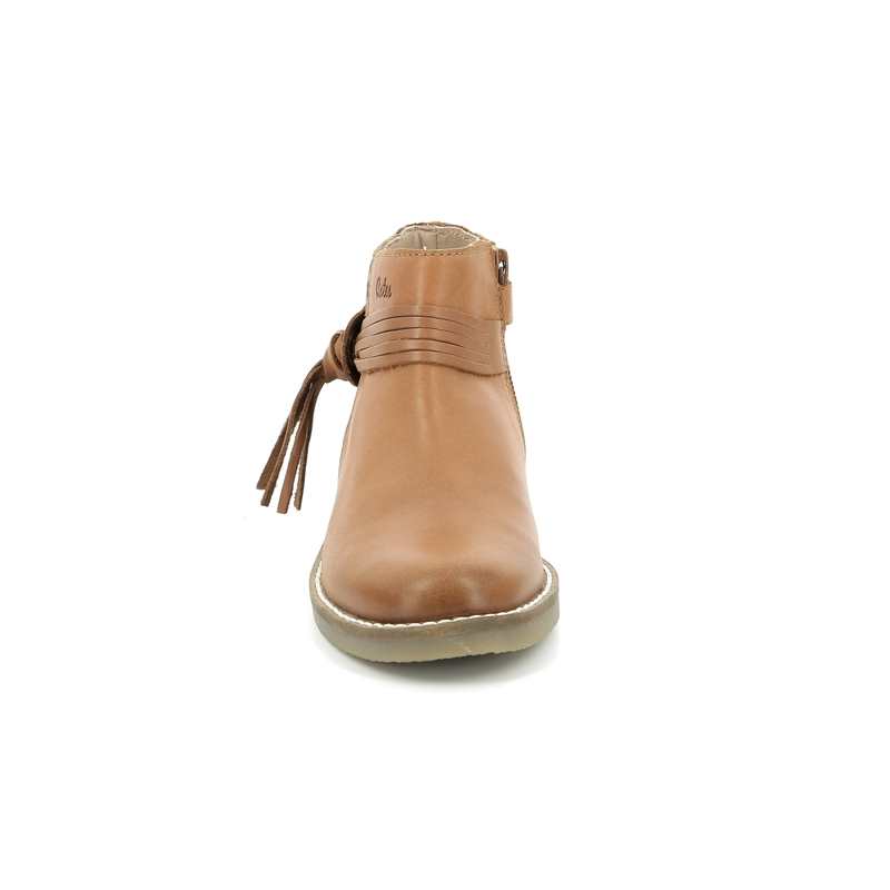 Boots cuir Wizia