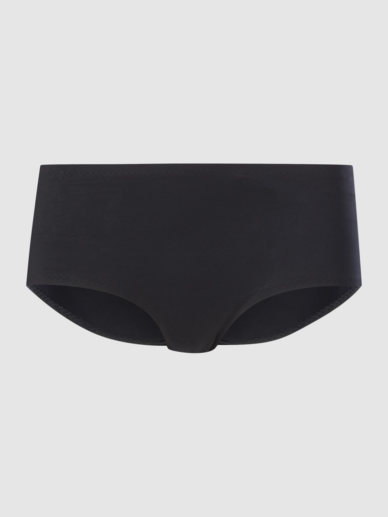 Panty aus Mikrofaser - nahtlos in schwarz