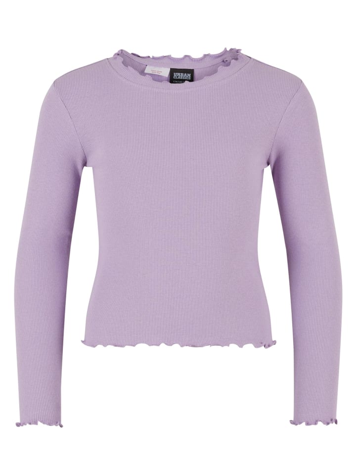 Urban Classics Urban Classics Longsleeves in lilac günstig kaufen