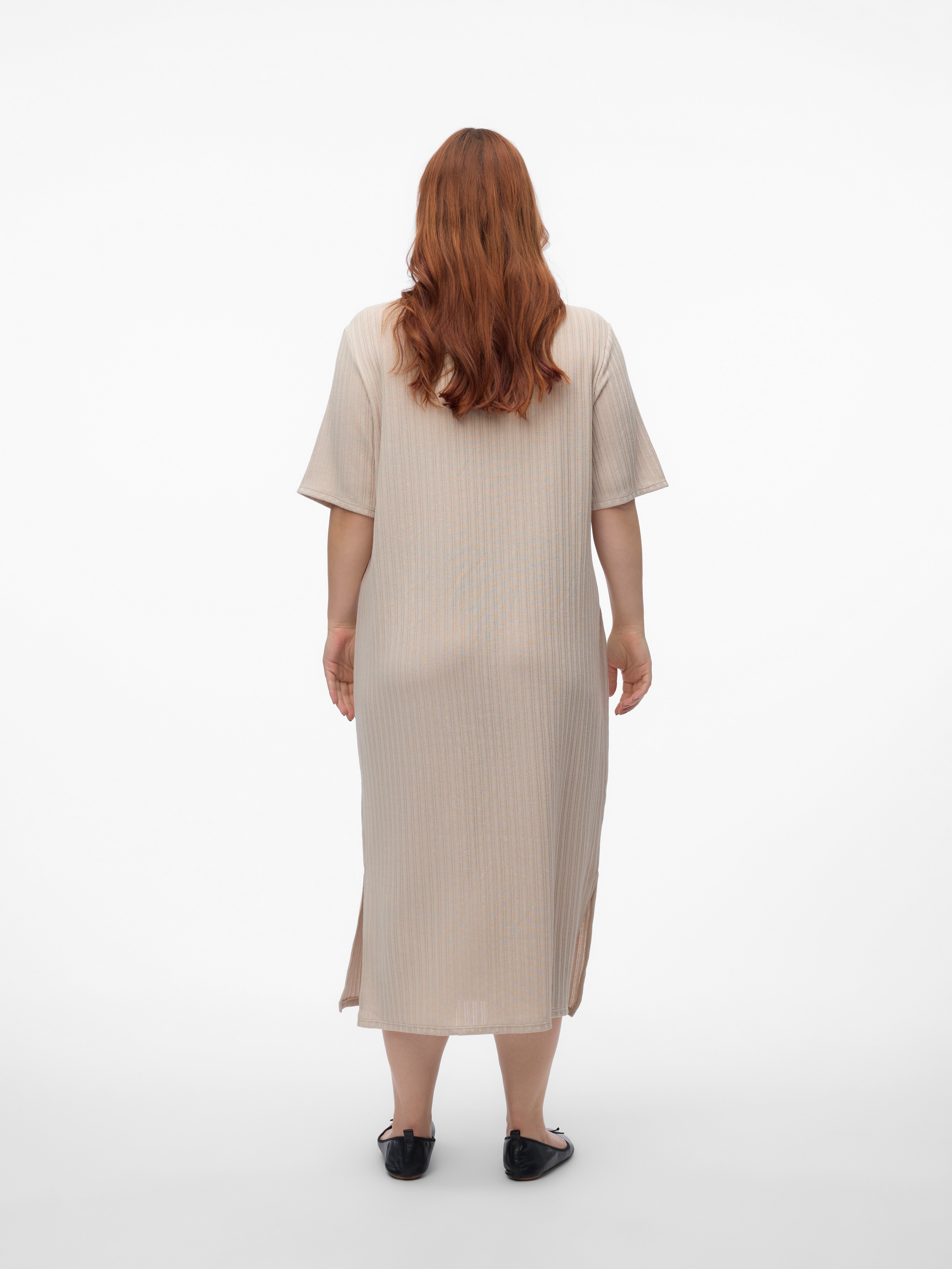 VMCOLIVA Langes Kleid