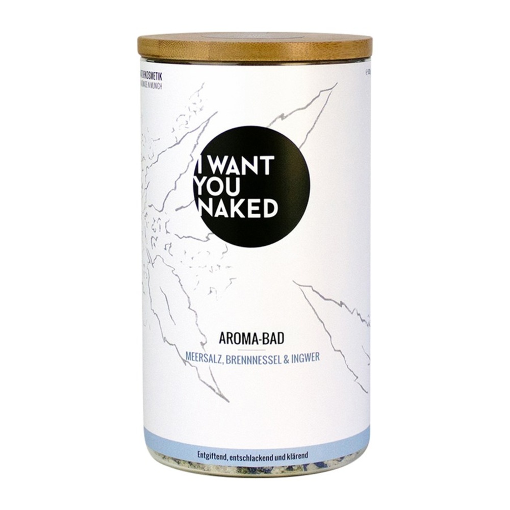 I WANT YOU NAKED Sel de mer, Ortie & Gingembre Sel de mer, Ortie & Gingembre Gel douche