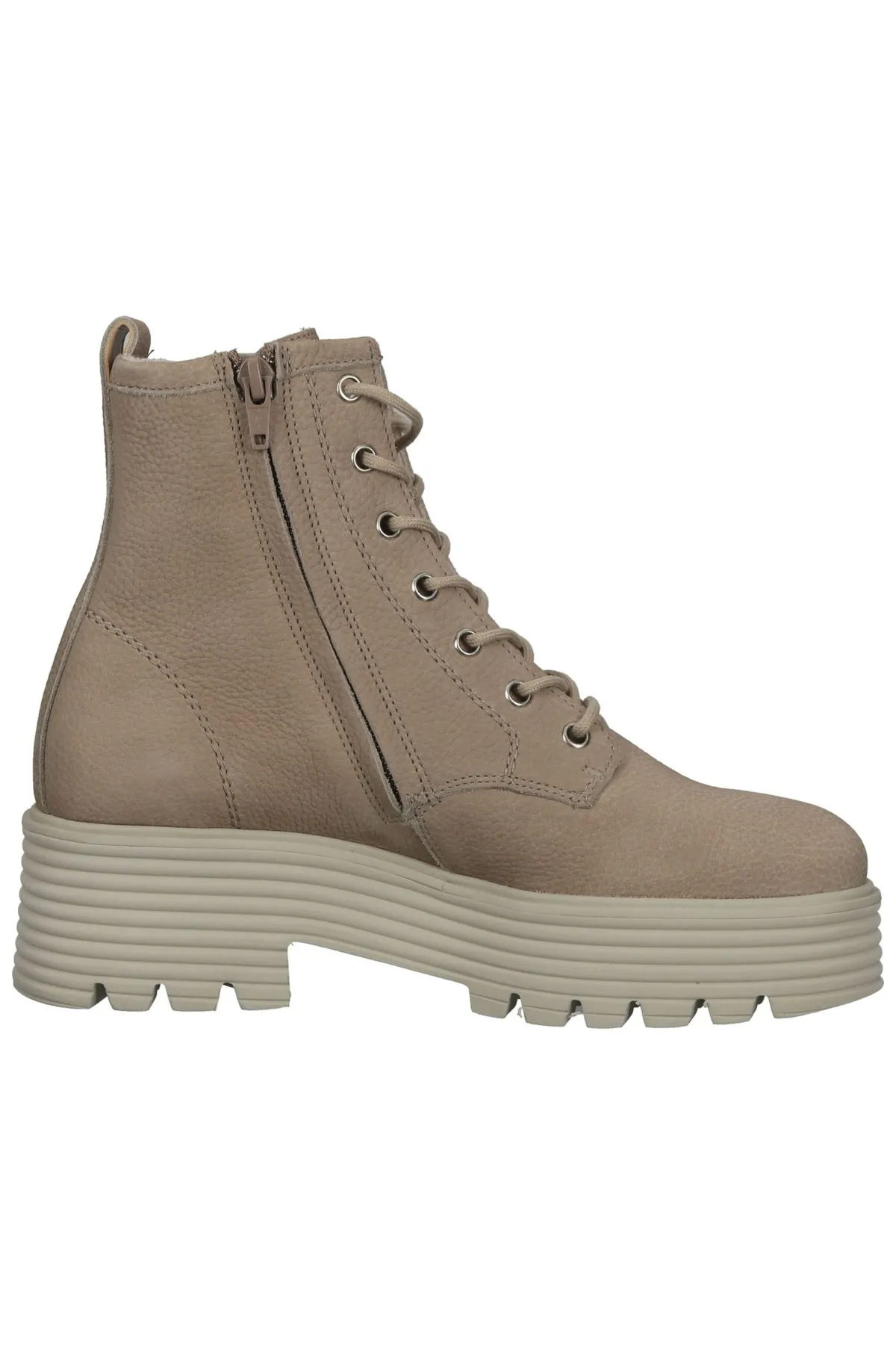 Paul Green  Stiefelette - Beige - Blockabsatz