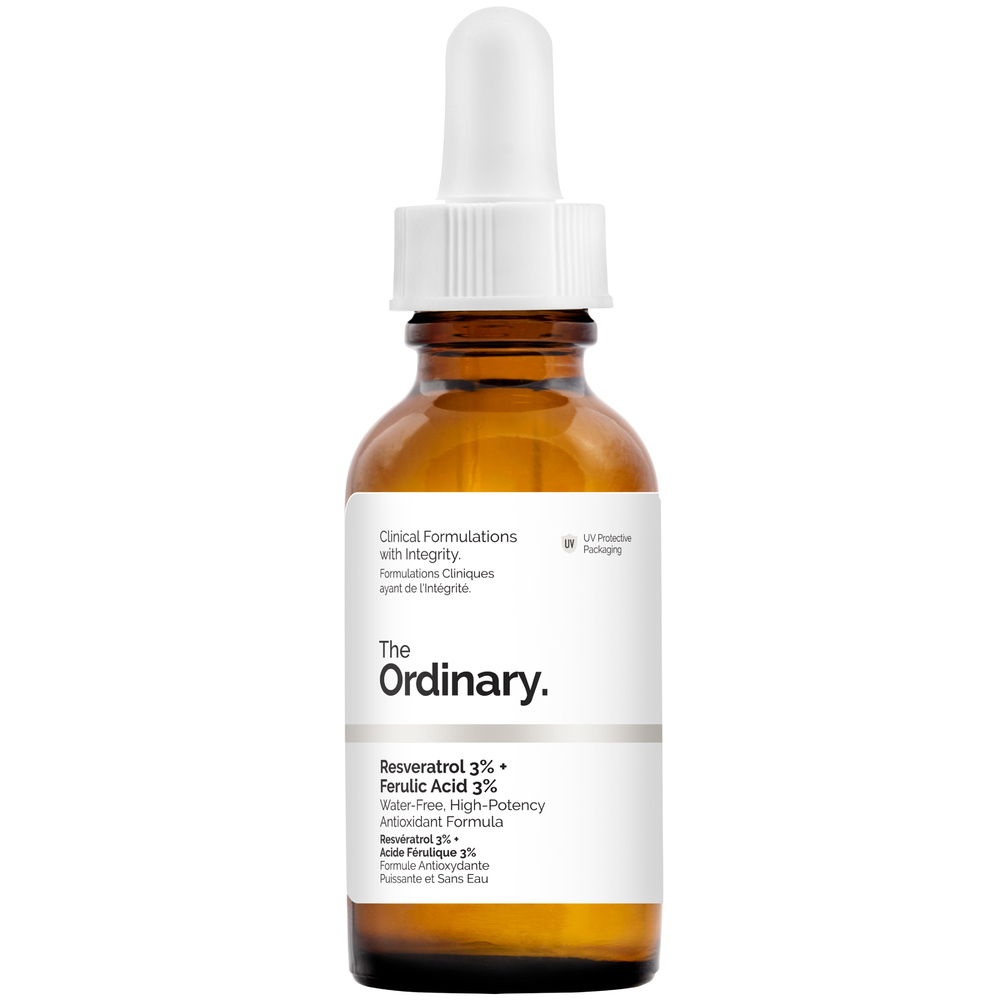 The Ordinary Resvératrol 3% + Acide Férulique 3% Sérum Antioxydant