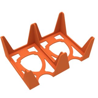 Feldherr Magnetbox grün für Karten und Spielmaterial - 750 Spielkarten in Standard Card Game Size + Token