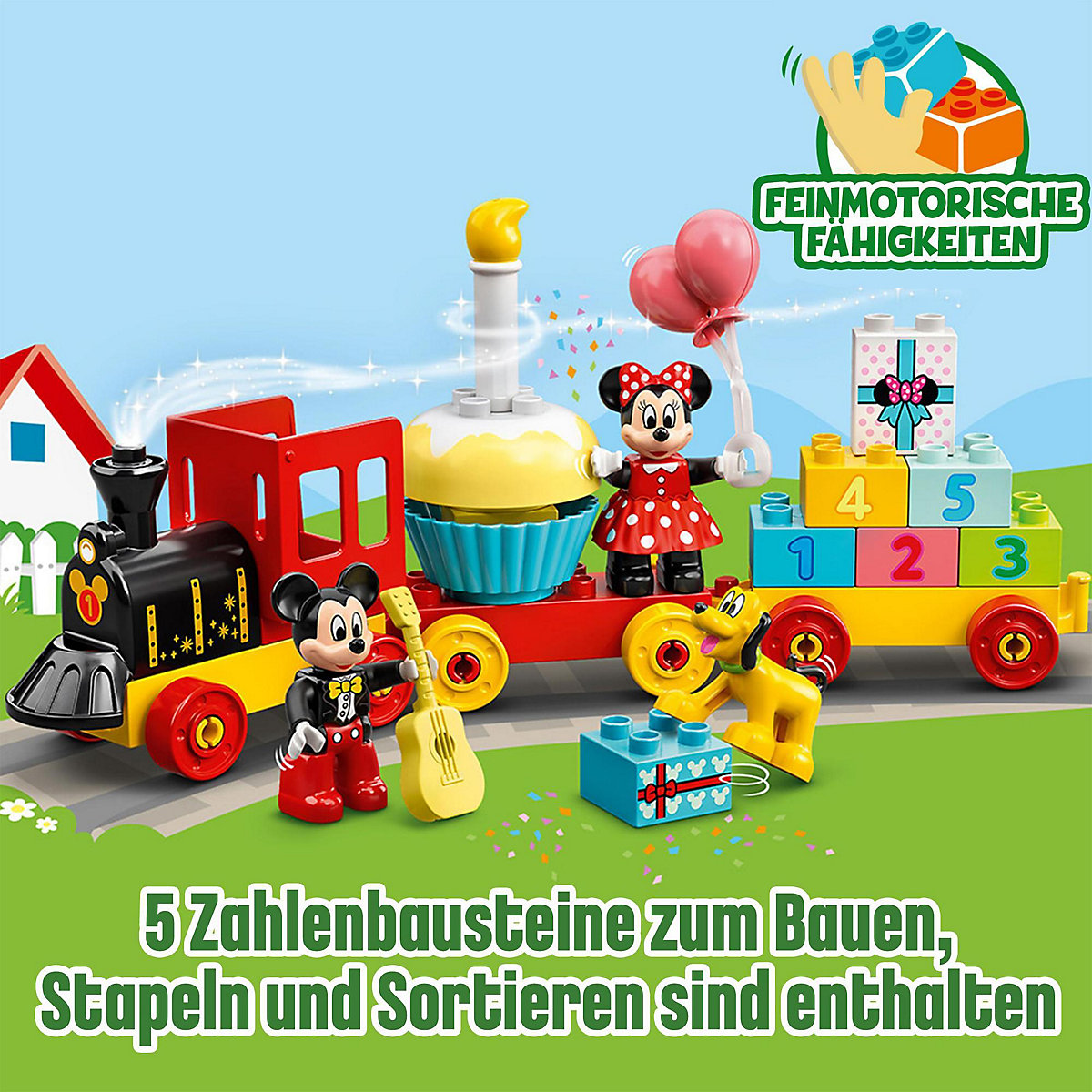 LEGO® DUPLO 10941 Mickys und Minnies Geburtstagszug