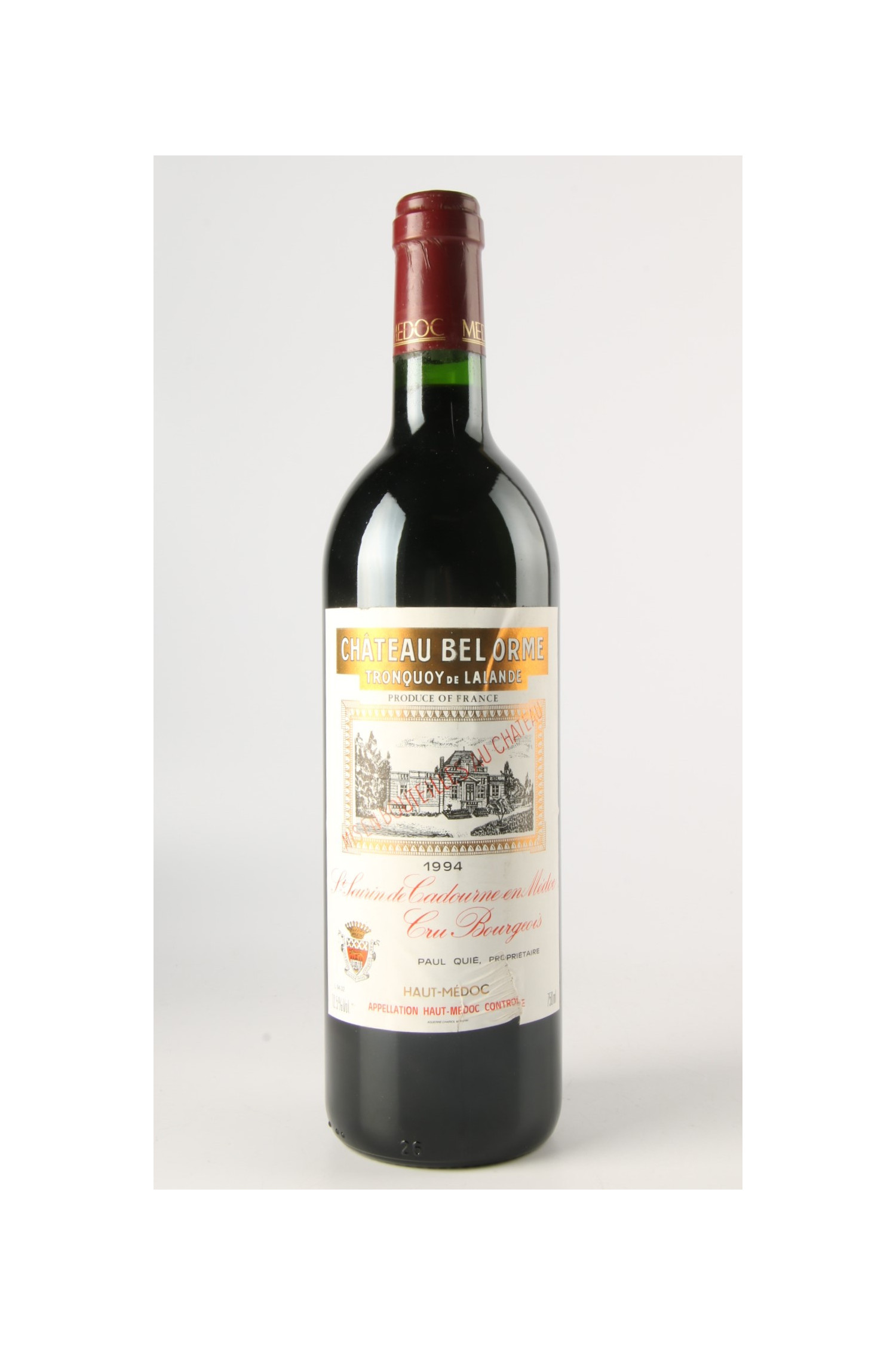 Chateau Bel Orme Tronquoy De Lalande 1994, Haut Medoc