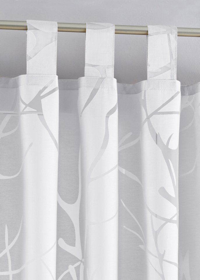 Ausbrenner Gardine (1er Pack)