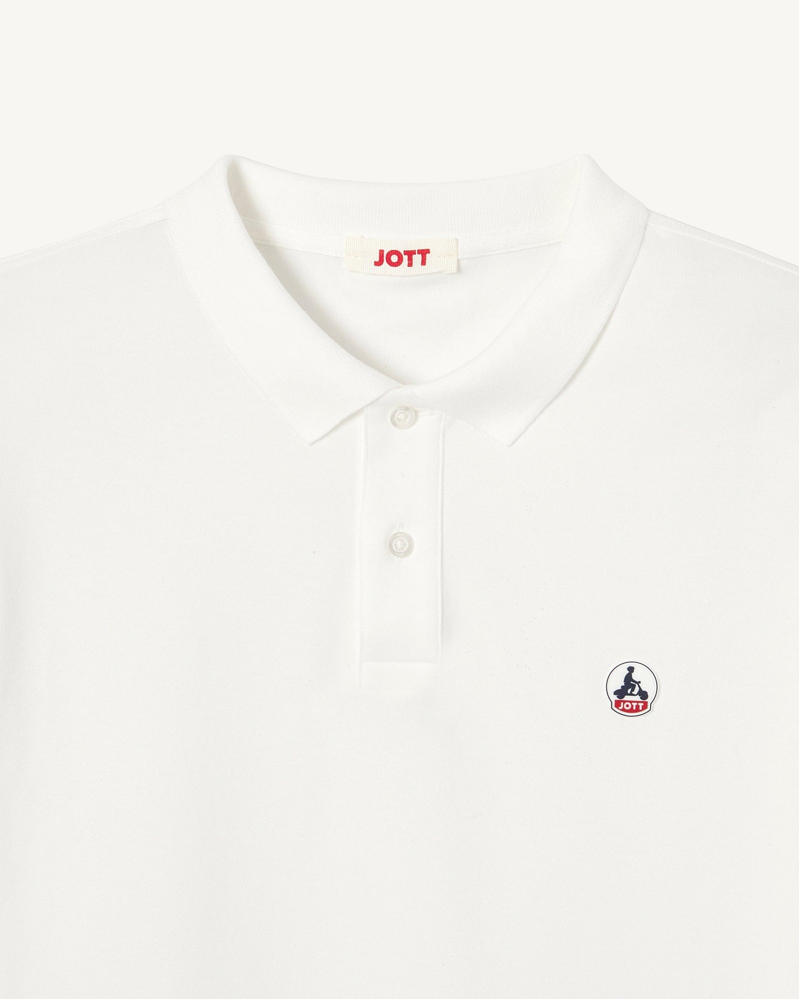 Polo homme en coton biologique Blanc Marbella