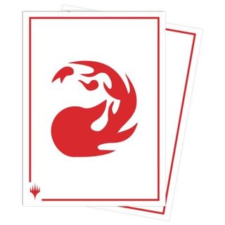 UP - Mana 8 - MTG: 105ct Apex Deck Protector Sleeves - Mountain (105)