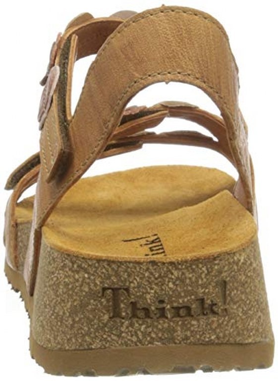 THINK Komfort Sandalen bunt Koak TAN/KOMBI
