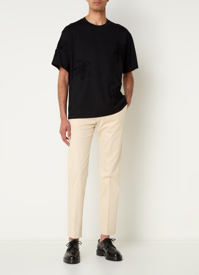 Sandro slim fit trousers with side pockets