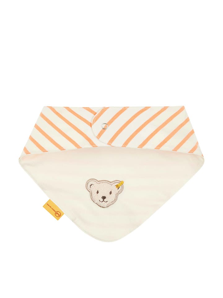 Steiff Dreieckstuch in Orange/ Creme günstig kaufen onesize