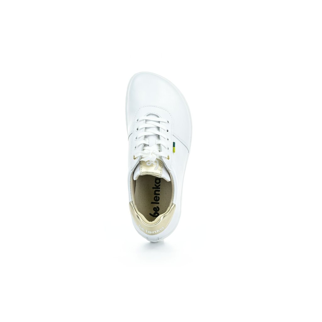 Be Lenka Royale White Gold Barfußsneakers