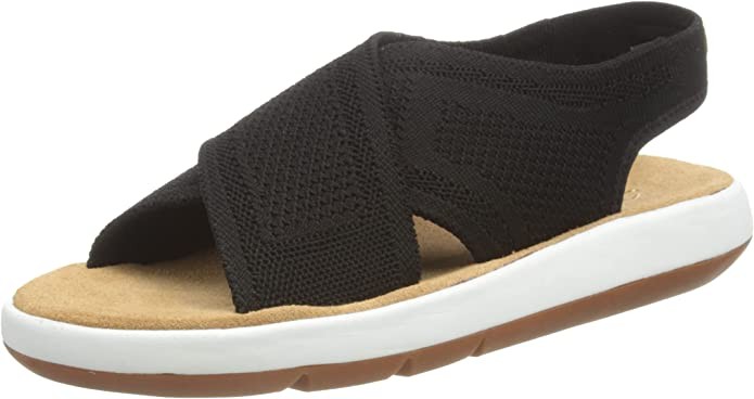 CLARKS Komfort Sandalen schwarz