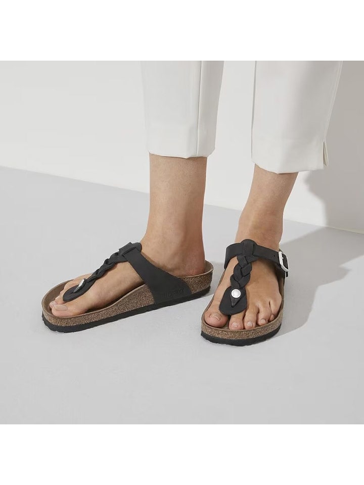 Birkenstock Leder-Zehentrenner 