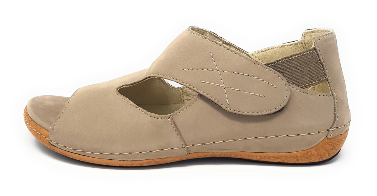 WALDLÄUFER Komfort Sandalen beige