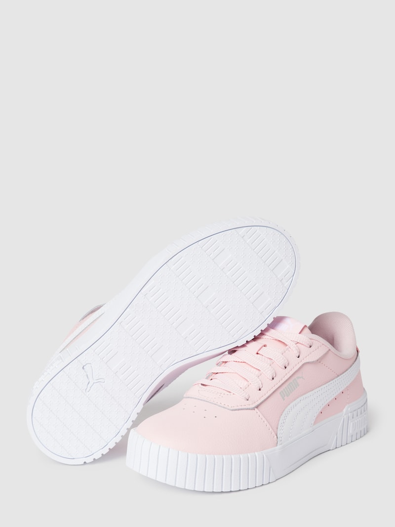 Sneaker mit Label-Print Modell 'CARINA 2.0 JR' in hellrosa