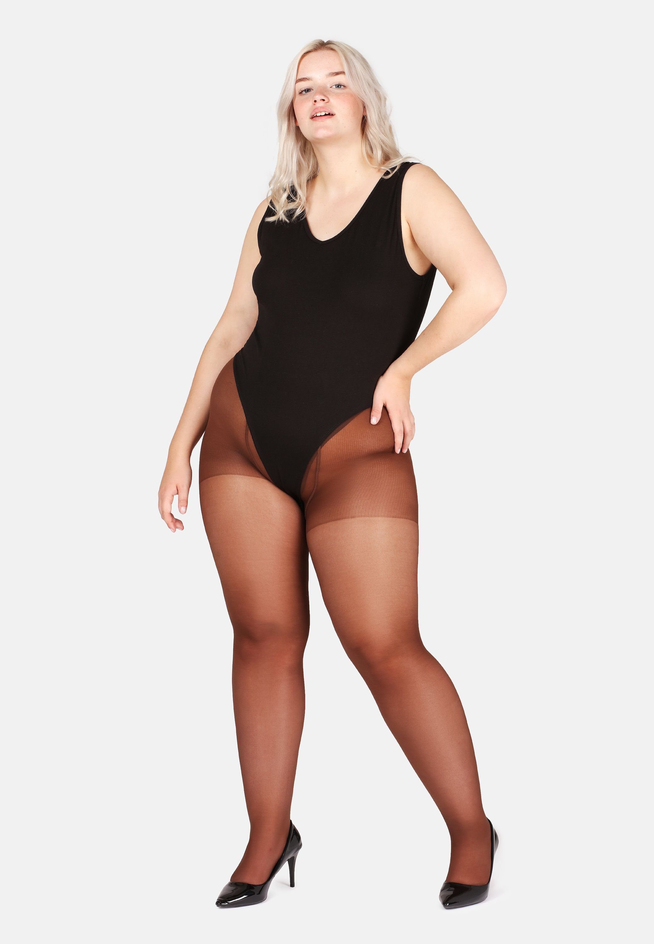 Bellivalini Strumpfhose Damen Strumpfhose Plus Size 40 DEN BLV-1125 40 DEN (1 St)