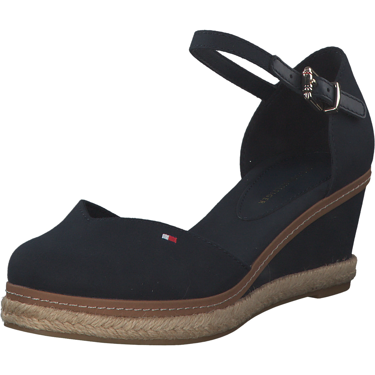 Tommy Hilfiger FW0FW04787, Keilpumps, Damen, Blau (Desert Sky)