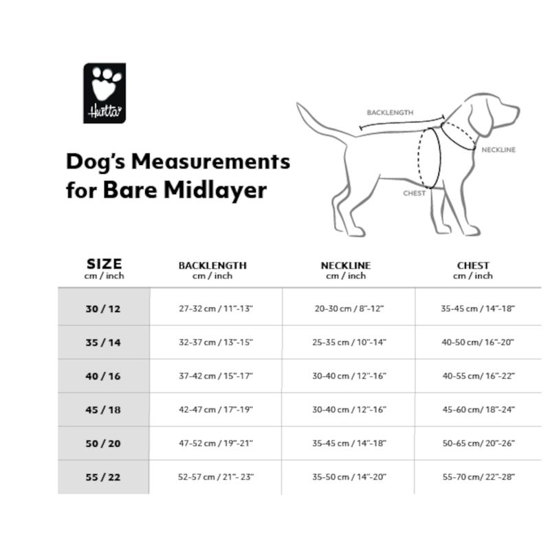 Hurtta Bare Softshell-Hundejacke Chocolate