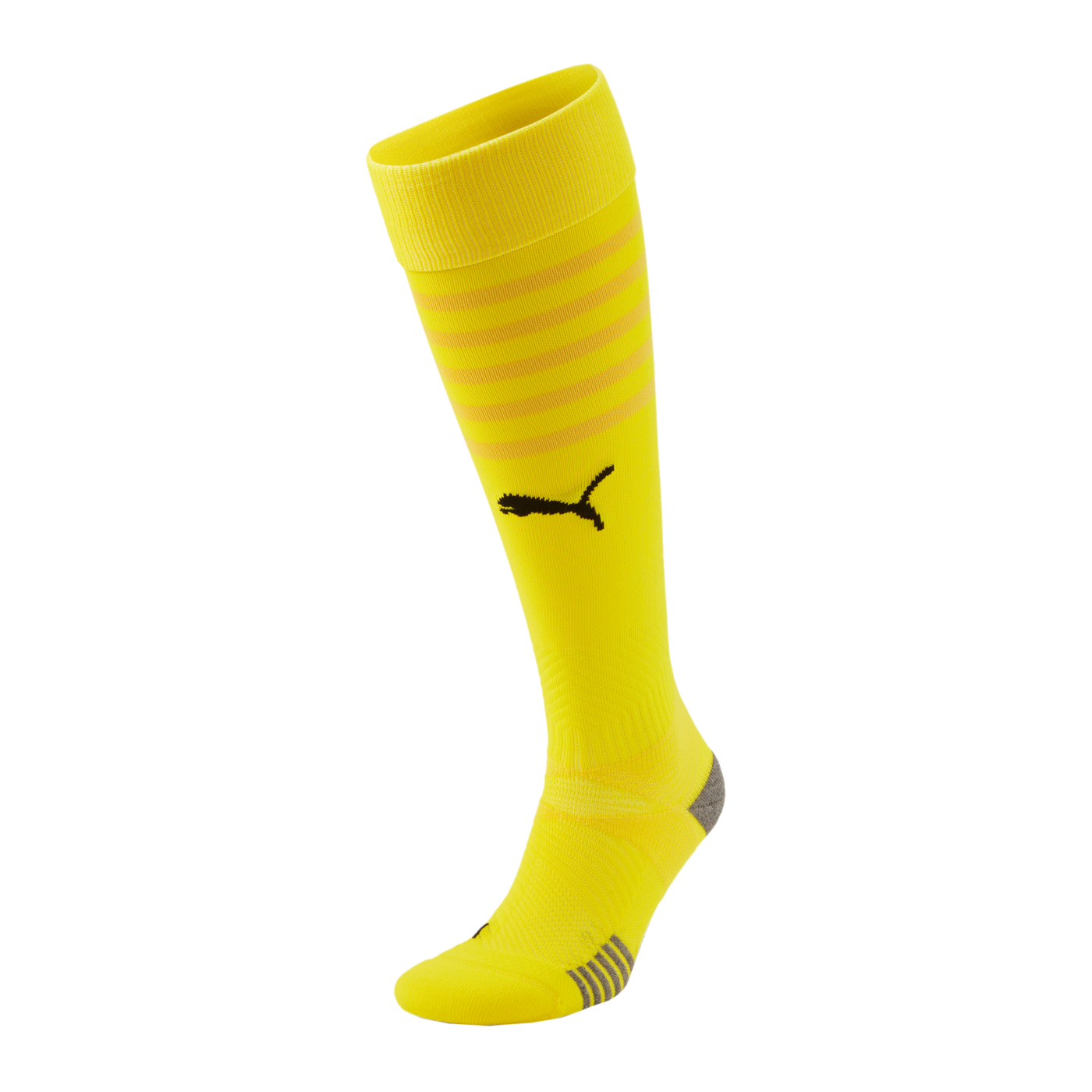 PUMA teamFINAL Strumpfstutzen Gelb Schwarz F07