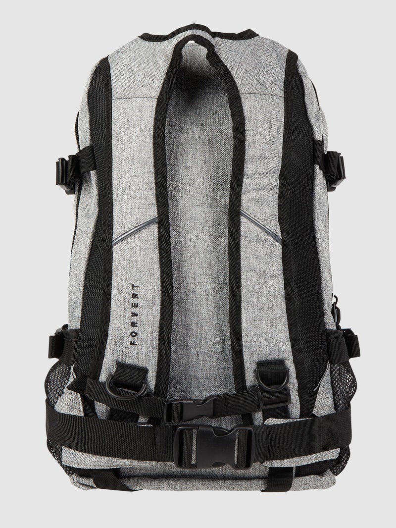 Rucksack in Melange-Optik Modell 'Louis' in hellgelb meliert