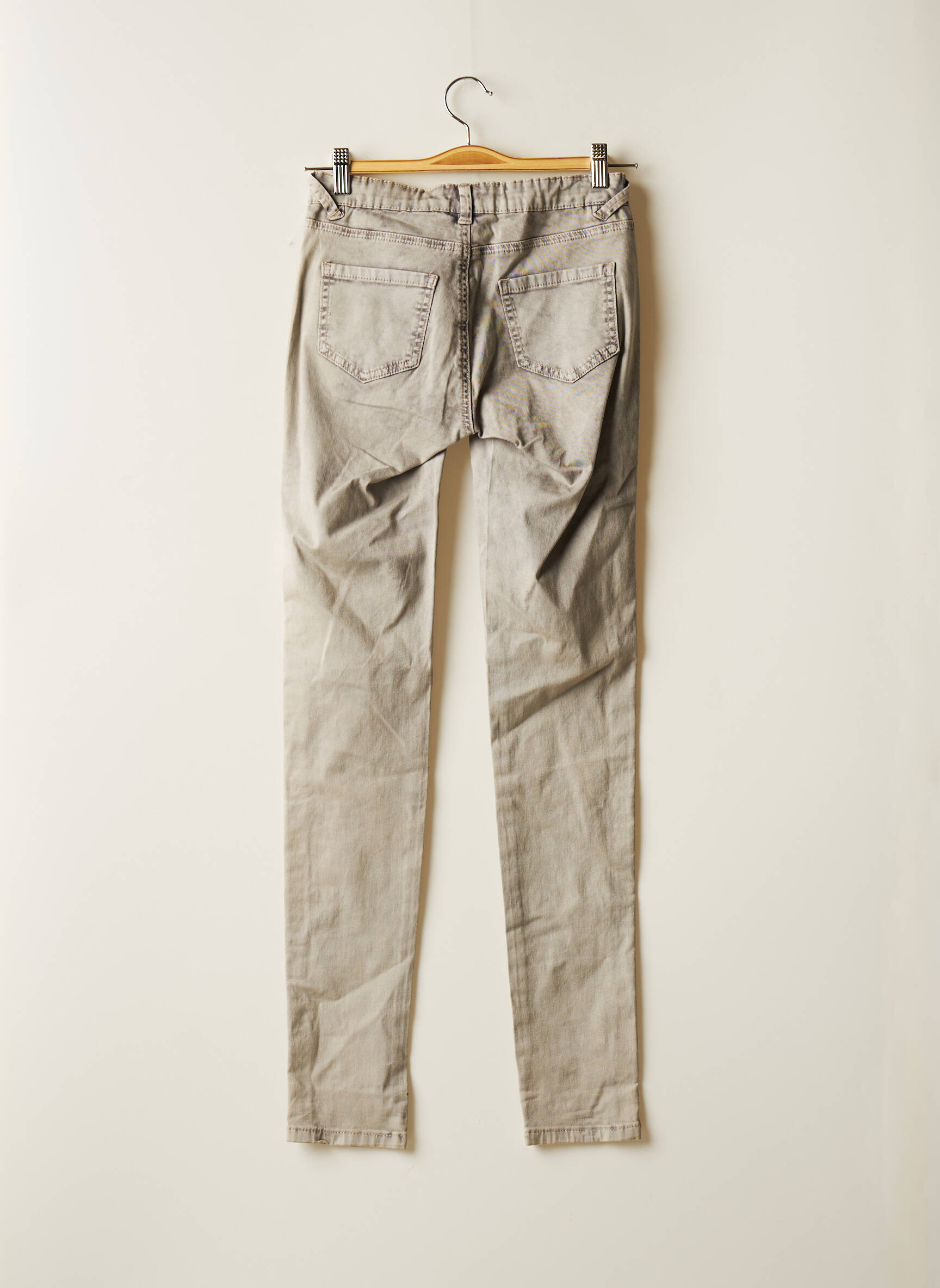 Geisha Jeans Coupe Slim Fille couleur gris