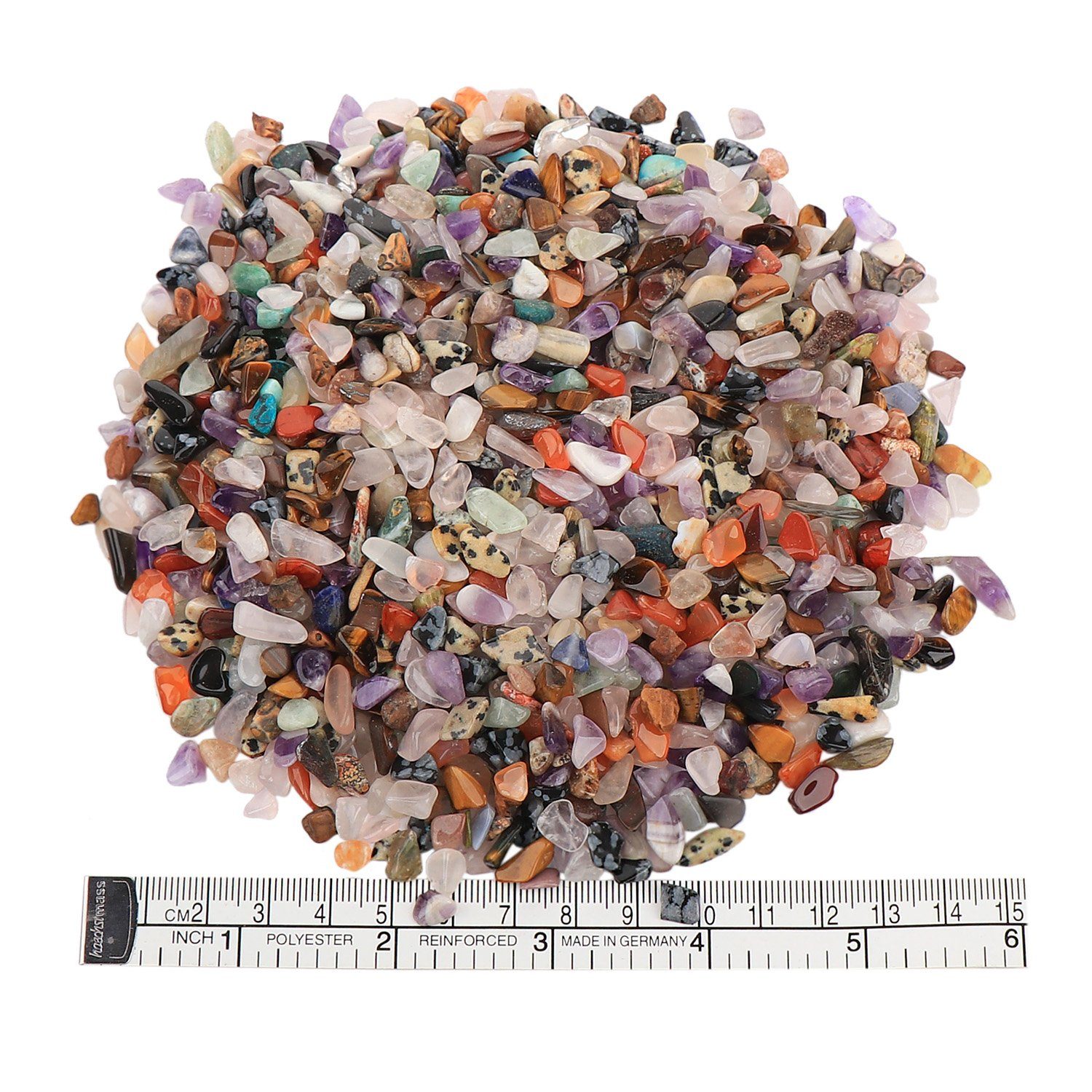 NKlaus Mineralstein 100g Trommelsteine 5 - 10mm Edelsteine natürliche