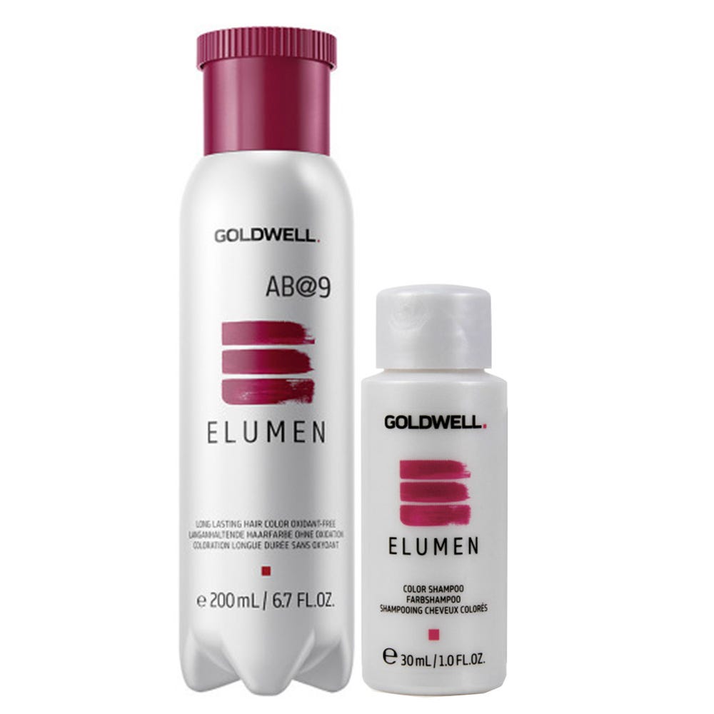 Goldwell Elumen AB@9 + Shampoo 30 ml Bundle