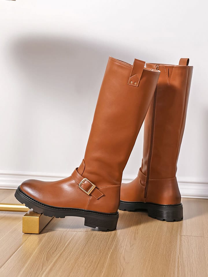 Sixth Sens Stiefel in Hellbraun günstig kaufen