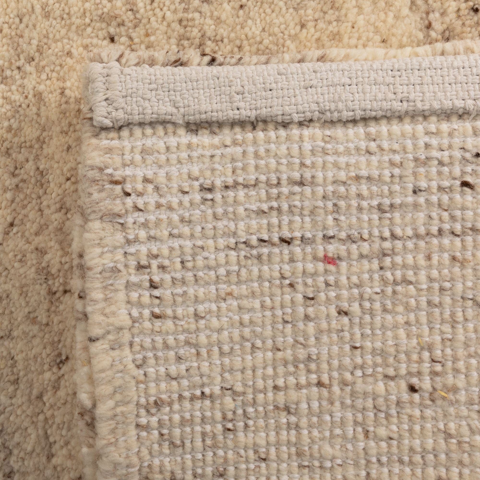 Wollteppich Fes, Steffensmeier, Rechteckig, 15/15 triple, Berber Teppich aus Marokko, handgeknüpft, Höhe: ca. 30 mm, pflegeleicht, strapazierfähig, weich und robust