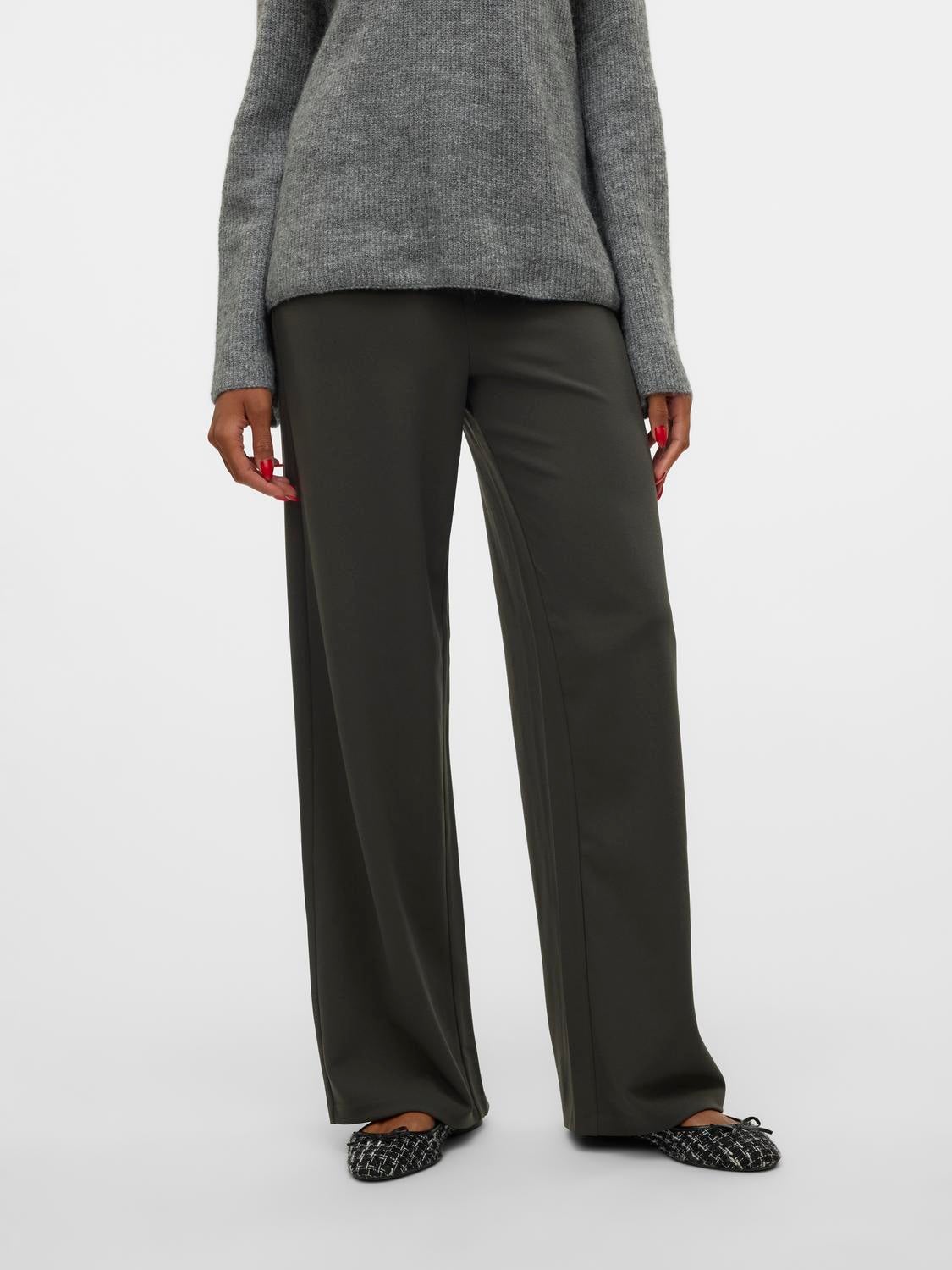 VMBERLIN Mittlere Taille Hose