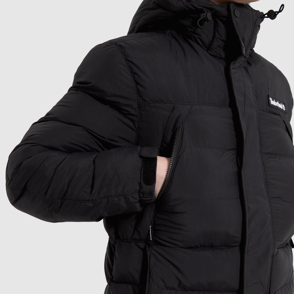 Timberland – Svart puffjacka i archive-modell
