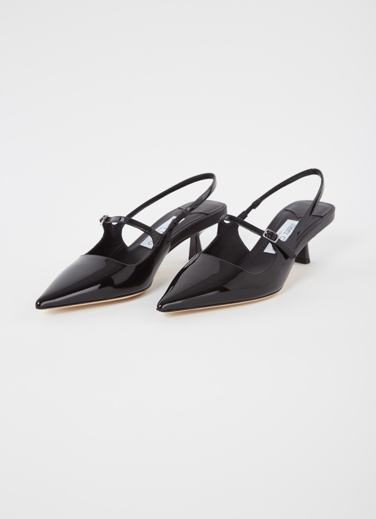 Pantofi cu toc Jimmy Choo Didi 45 din piele lăcuită