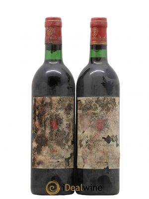 Château Poujeaux  1981 - Lot de 2 Bouteilles