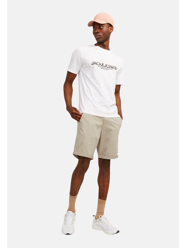 Jack & Jones Shorts 'Bowie' in beige günstig kaufen