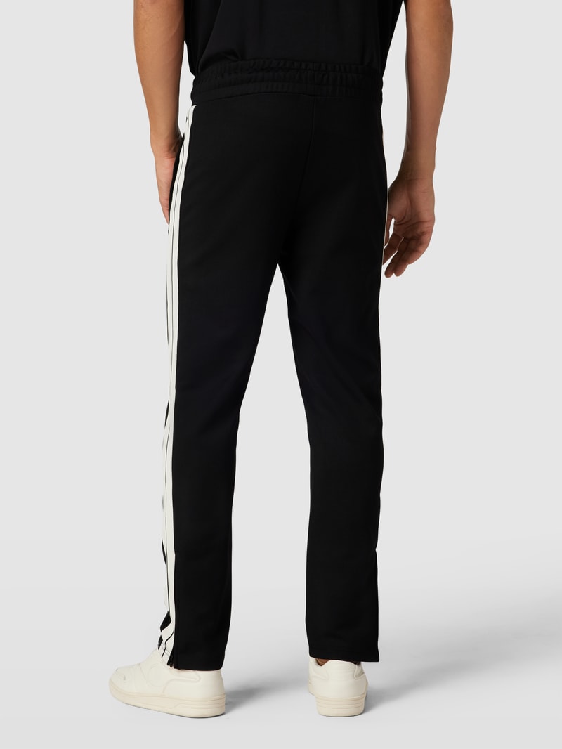 Sweatpants mit elastischem Bund in schwarz