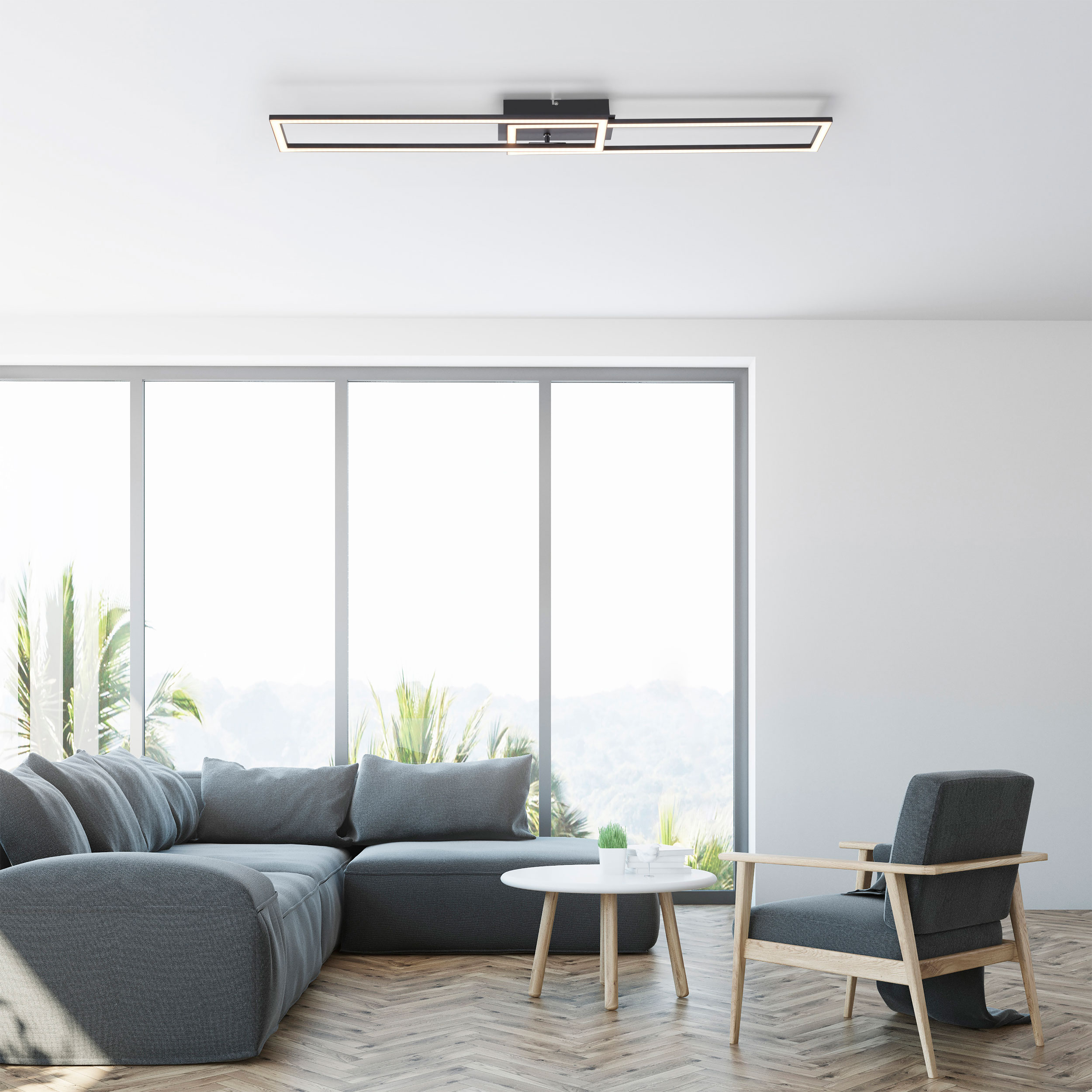 JUST LIGHT.LED-Deckenleuchte 1flg