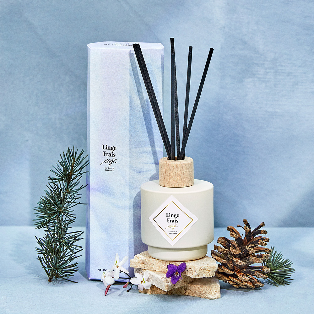 my jolie candle Bouquet parfumé linge frais Diffuseur parfum
