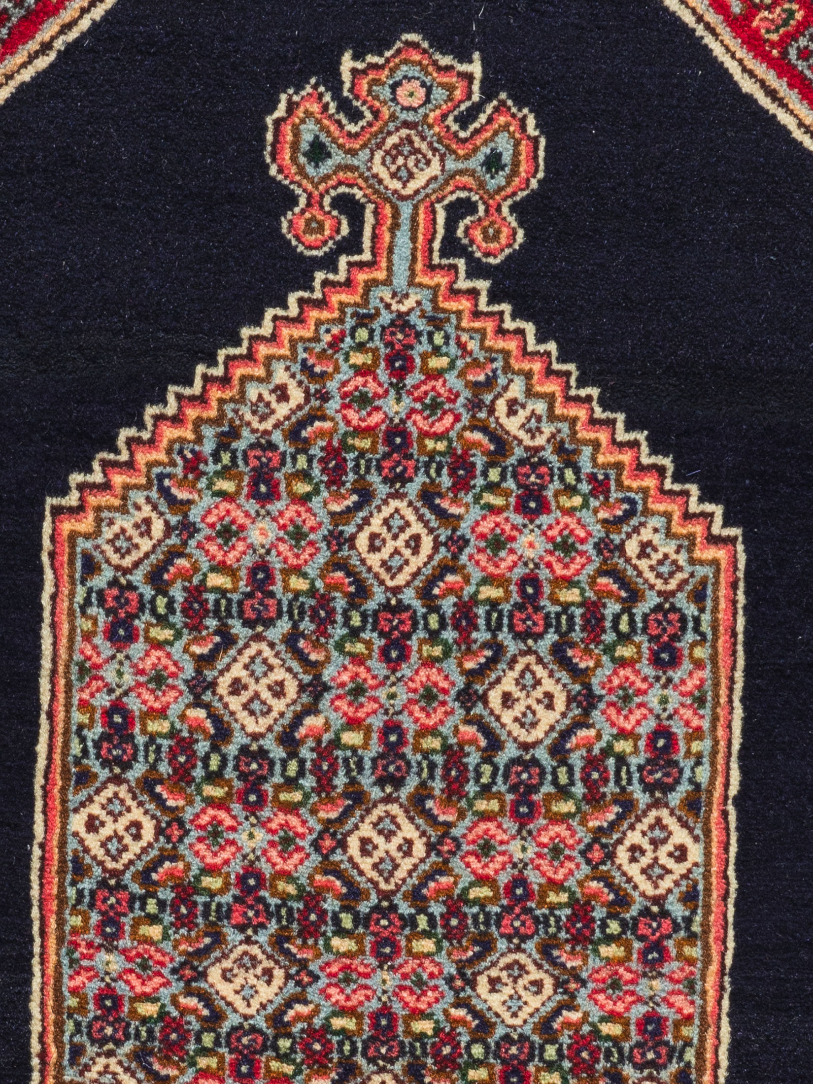 Senneh ca. 70 x 100 cm, Unikat / Einzelstück