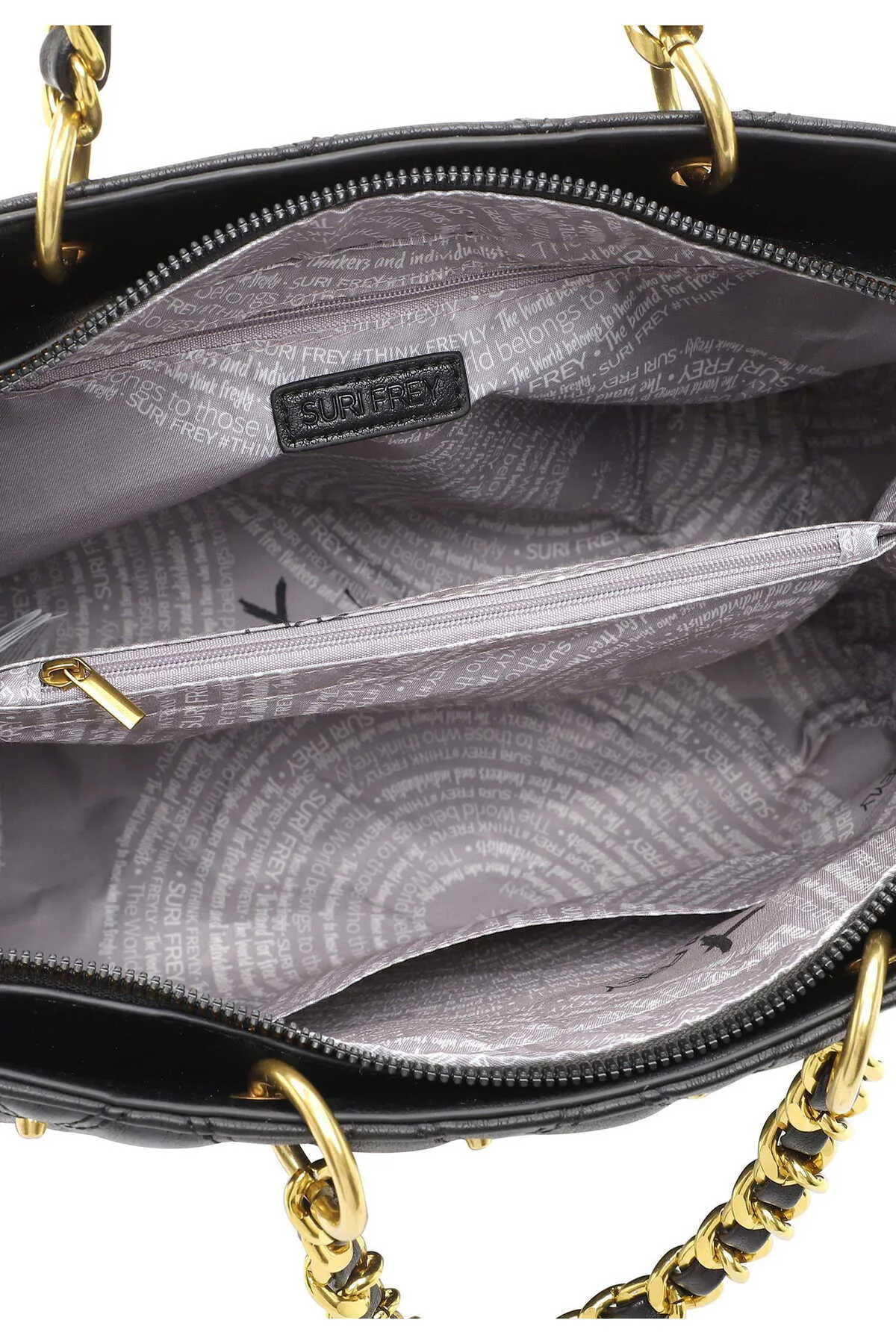 SURI FREY  Handtasche - Schwarz - Unifarben
