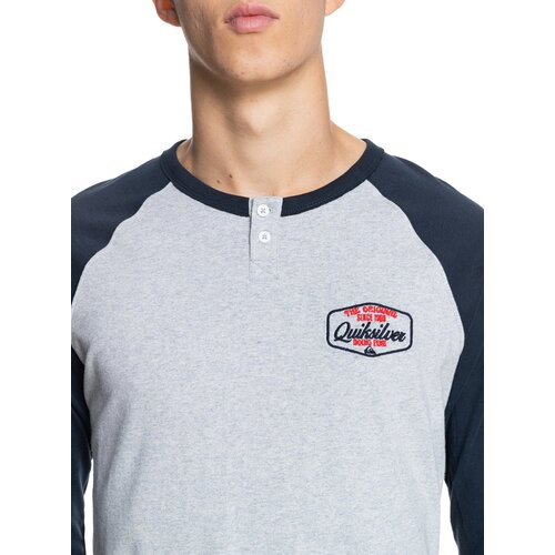 HERREN T-SHIRT HENLEYLS M KTTP