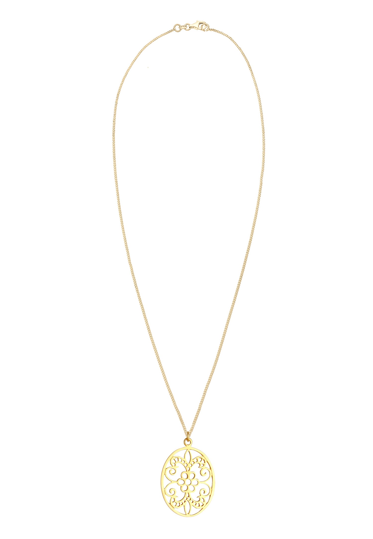 Elli Women's Floral Pendant Ornament in 925 Sterling Silver