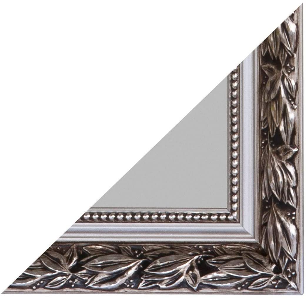 Deko-Werk 24 Ganzkörperspiegel Ganzkörperspiegel Holz mit Rahmen 50x150 und 70x170 Gold oder Silber, Ganzkörperspiegel mit Rahmen, geeignet für kleinen schmalen Flur.